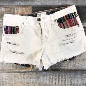FreePeople denim shorts